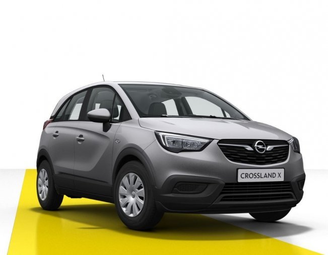 Opel Crossland X, 1,2 81kW/110k MT6 SMILE, barva stříbrná