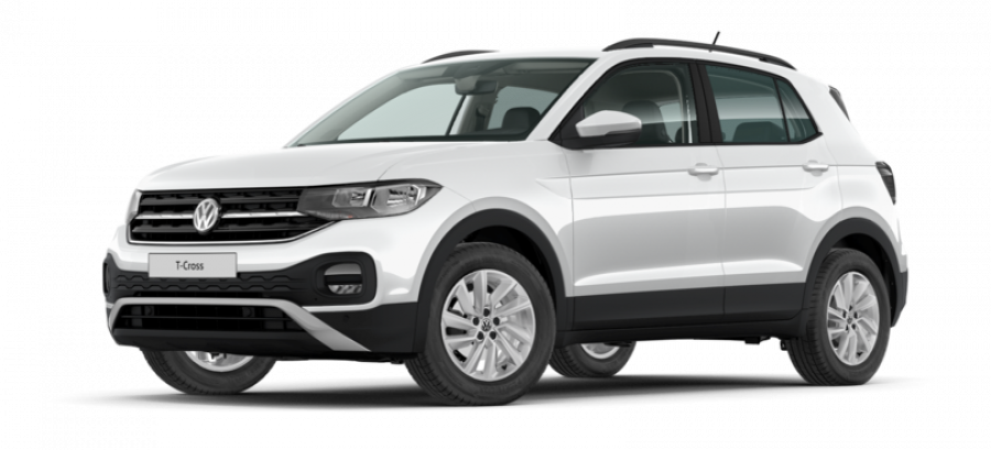 Volkswagen T-Cross, Life 1.0 TSI 70 kW 5G, barva bílá