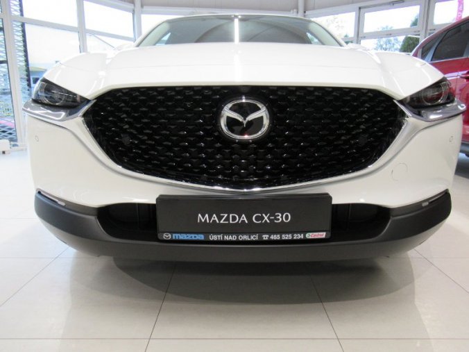 Mazda CX-30, Skyactiv-G 2.0 122k, barva bílá