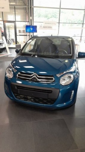 Citroën C1, Citroën C1 1.0 VTi 72 S&S MAN FEEL, barva modrá