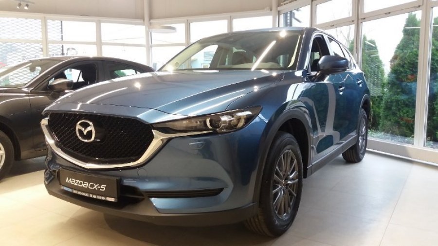 Mazda CX-5, 2.0 Skyactiv-G165, barva modrá