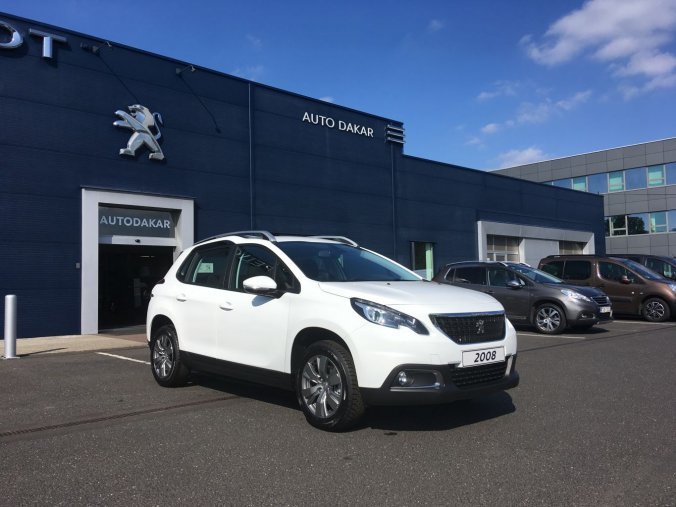 Peugeot 2008, ACTIVE 1.2 PureTech Turbo 130k Paket CITY + GRIP CONTROL - AKCE SKLADY!, barva bílá