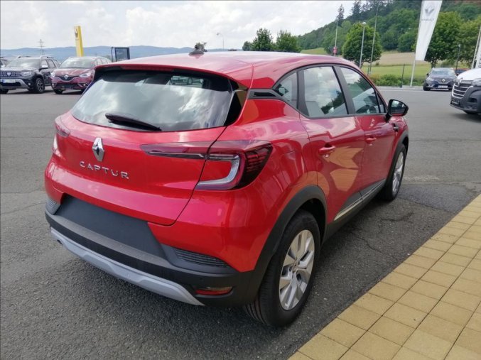 Renault Captur, 1,0 TCe 90  Intens, barva červená