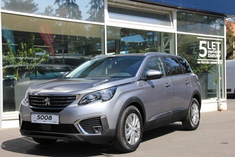 Peugeot 5008, 5008 ACTIVE 1.2 PureTech 130 S, barva stříbrná