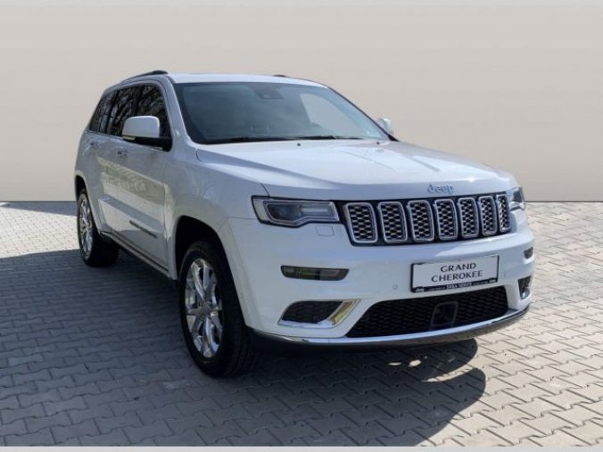 Jeep Grand Cherokee, SUMMIT 3,0 V6 CRD 250k, barva bílá