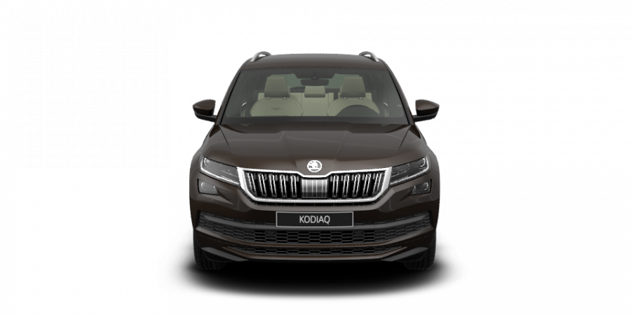 Škoda Kodiaq, 2,0 TDI 140 kW 7-stup. automat. 4x4, barva hnědá