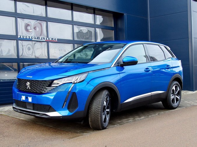 Peugeot 3008, Allure 1.2 PureTech 130, barva modrá