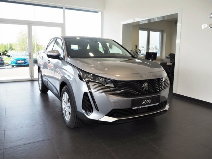 Peugeot 3008, ACTIVE PACK 1.2 130k MAN6, barva šedá