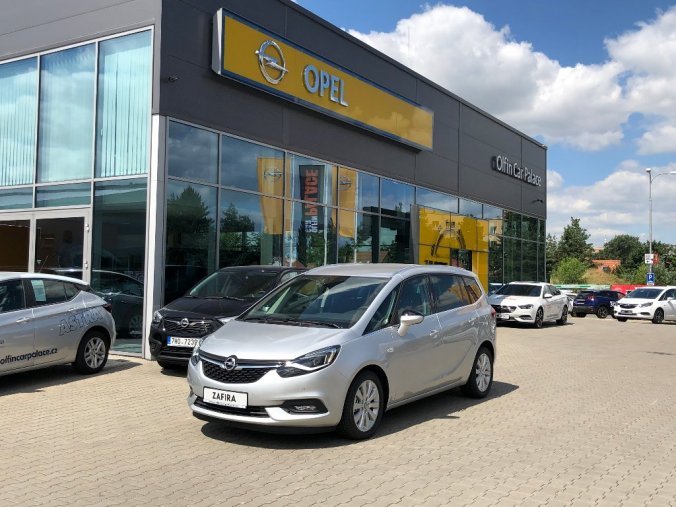 Opel Zafira, Plus 1.6 Turbo 125kw MT6, barva stříbrná