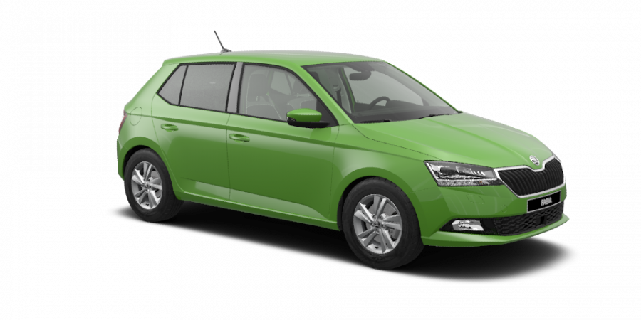 Škoda Fabia, 1,0 TSI 81 kW 6-stup. mech., barva zelená