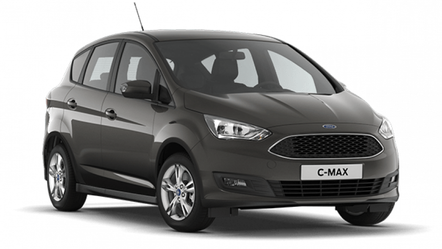 Ford C-MAX, Trend Plus, Compact, 1.0 EcoBoost 92 kW/125 k, 6st. manuální, barva šedá