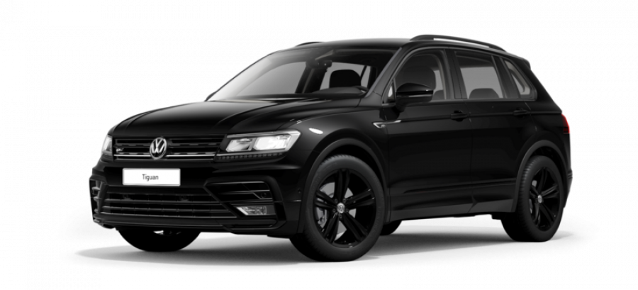 Volkswagen Tiguan, Maraton Edition 2,0 TDI 4M 7DSG, barva černá