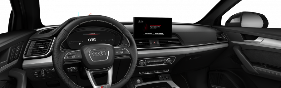 Audi Q5 Sportsback, Q5 SB S line 40 TDI 150kW quattro, barva černá