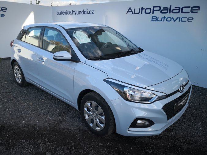 Hyundai i20, 1,25i 55 kW (95 NAT) 5 st. man, barva bílá