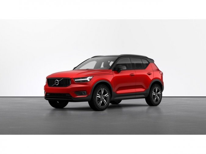 Volvo XC40, SUV, R-Design T2 FWD, barva červená