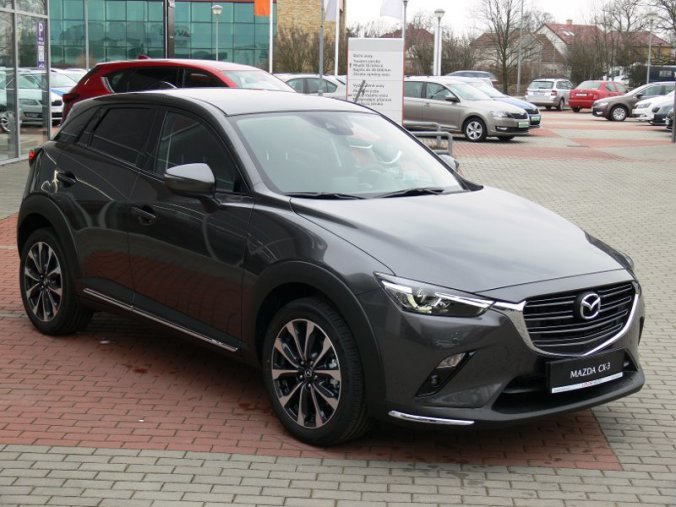 Mazda CX-3, 2.0 Skyactiv G121 + NAVI, barva šedá