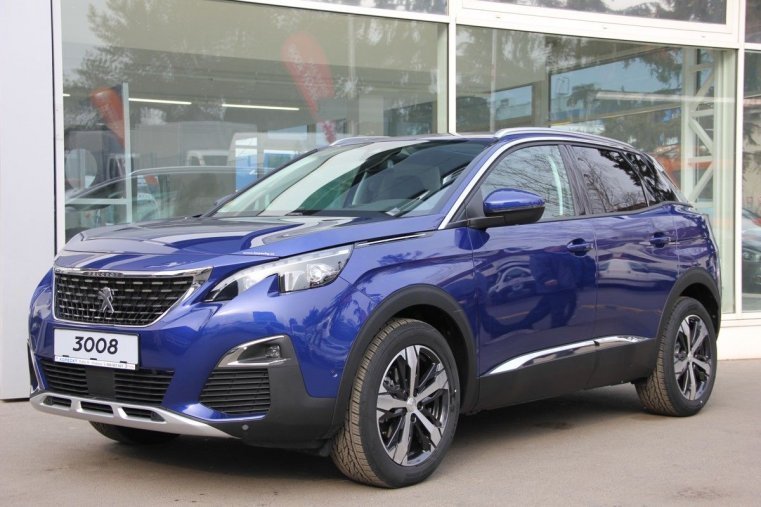 Peugeot 3008, ALLURE 1.2 PureTech 130 EAT8, barva modrá