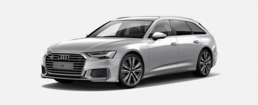 Audi A6 Avant, Avant Sport 50 TDI quattro, barva stříbrná