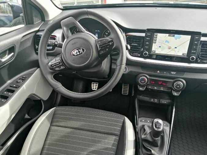 Kia Stonic, 1,4 CVVT Premium, barva modrá