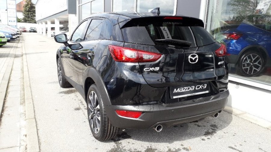 Mazda CX-3, 2,0 Skyactiv-G121, barva černá