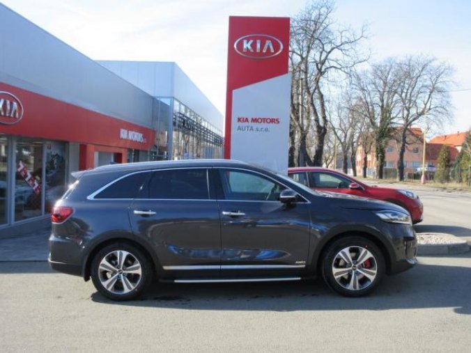 Kia Sorento, 2,2 CRDi 4x4 8A/T GT LINE, barva šedá