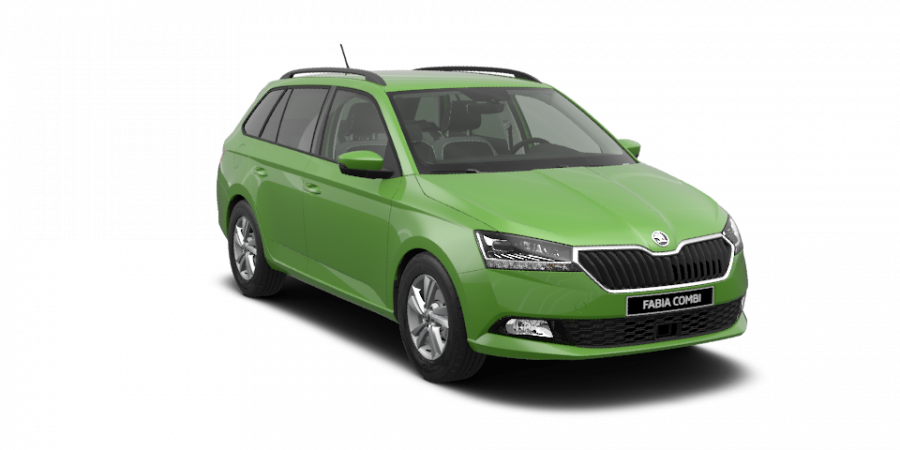 Škoda Fabia, 1,0 TSI 81 kW 6-stup. mech., barva zelená