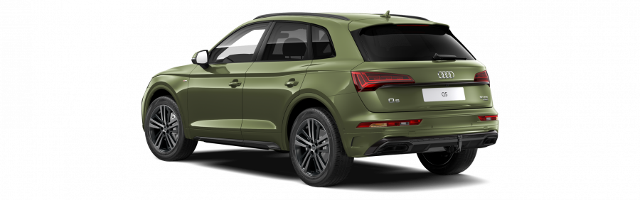 Audi Q5, Q5 S line 50 TDI 210kW quattro, barva zelená