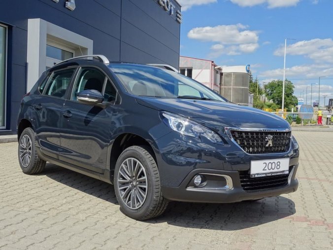 Peugeot 2008, ACTIVE 1.2 PureTech 82 MAN5, barva šedá