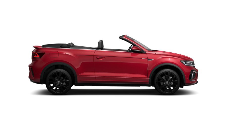 Volkswagen T-Roc, T-Roc Cabriolet R-Line 1,5TSI 110kW 7DSG, barva červená