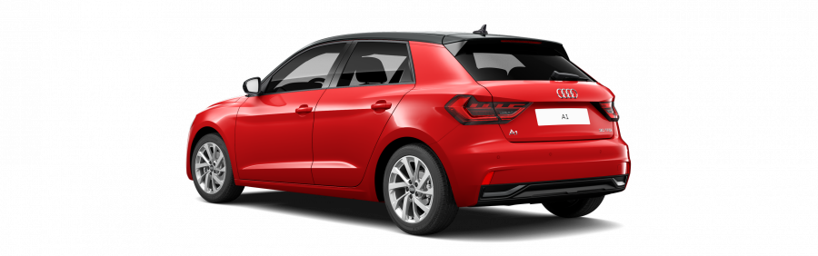 Audi A1, A1 Sportback Advanced 30 TFSI 81 kW, barva červená