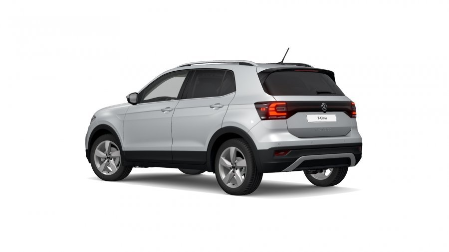 Volkswagen T-Cross, T-Cross Style 1,0 TSI 81 kW 7DSG, barva stříbrná