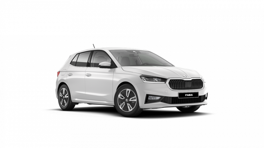 Škoda Fabia, 1,0 TSI 81 kW 6-stup. mech., barva bílá