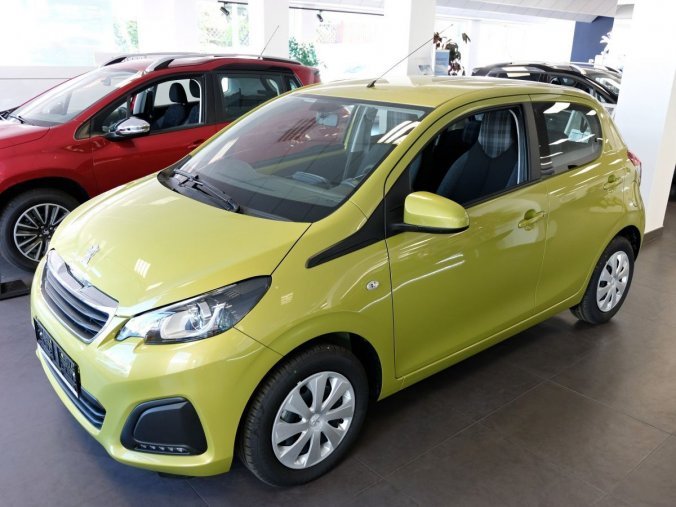 Peugeot 108, 5dv. ACTIVE 1.0 VTi 72 S&amp;S, barva zelená