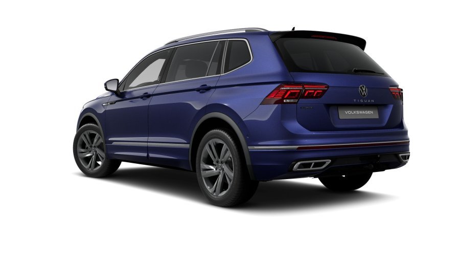 Volkswagen Tiguan Allspace, Allspace R-Line 1,5 TSI 110 kW EVO 7DSG, barva modrá