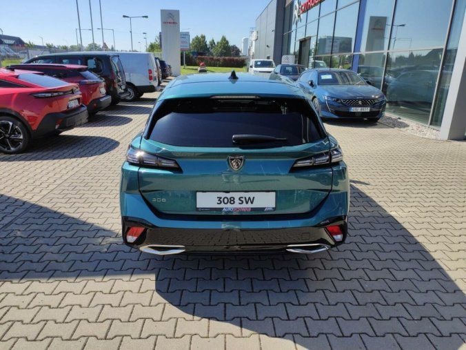 Peugeot 308, Peugeot 308 SW ALLURE HYBRID 136 e-DCS6, barva modrá