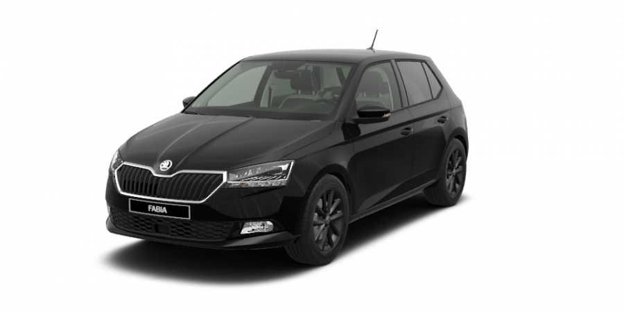 Škoda Fabia, 1,0 TSI 81 kW 6-stup. mech., barva černá