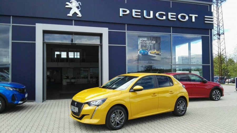 Peugeot 208, ACTIVE PACK 1.2 75k rezervace, barva žlutá