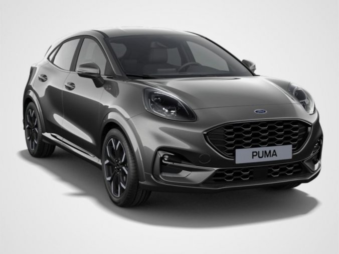 Ford Puma, SUV, ST-Line SUV 1,0 EcoBoost 92 kW / 125 k, barva šedá