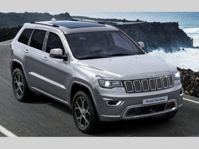 Jeep Grand Cherokee, OVERLAND 3,0 V6 CRD 250k, barva stříbrná