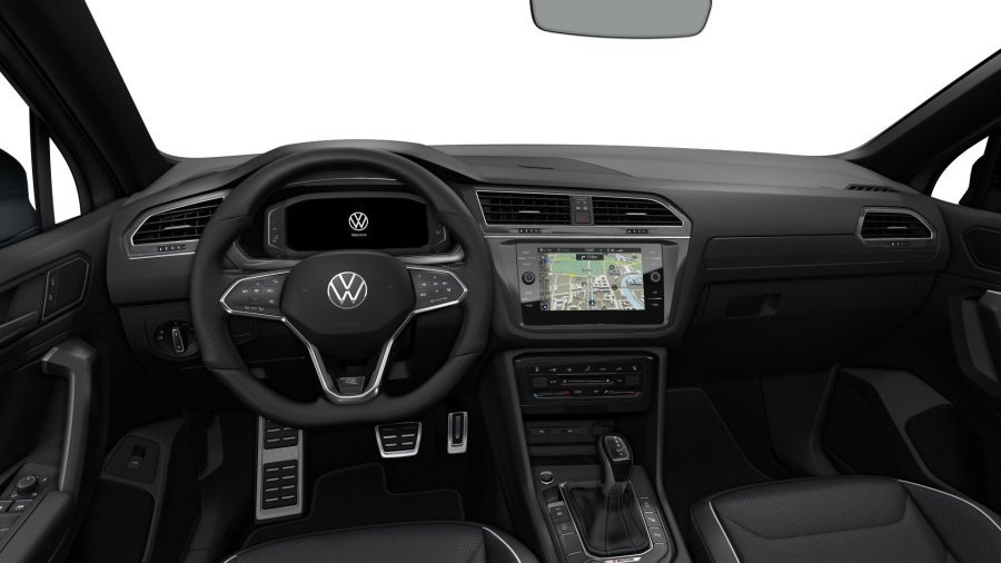 Volkswagen Tiguan Allspace, Allspace R-Line 2,0 TDI 147 kW 4M 7DSG, barva stříbrná