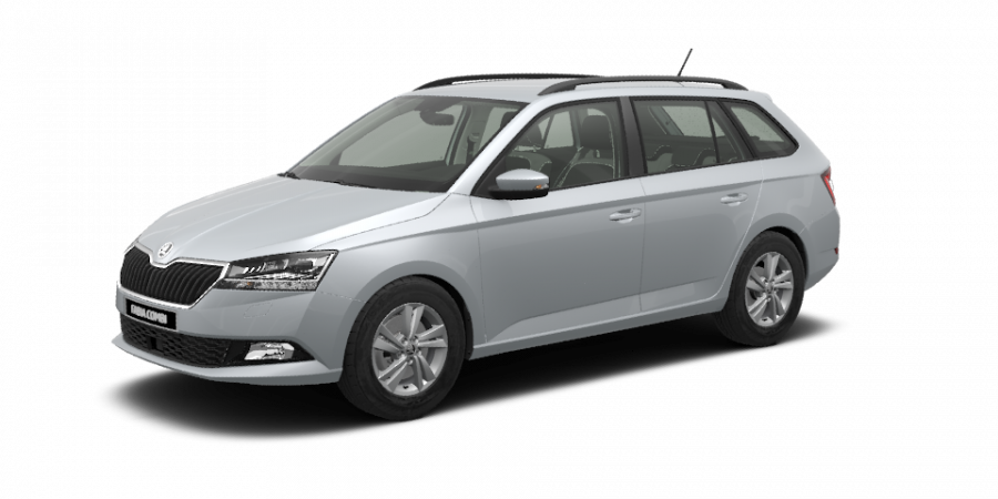 Škoda Fabia, 1,0 TSI 81 kW 6-stup. mech., barva stříbrná