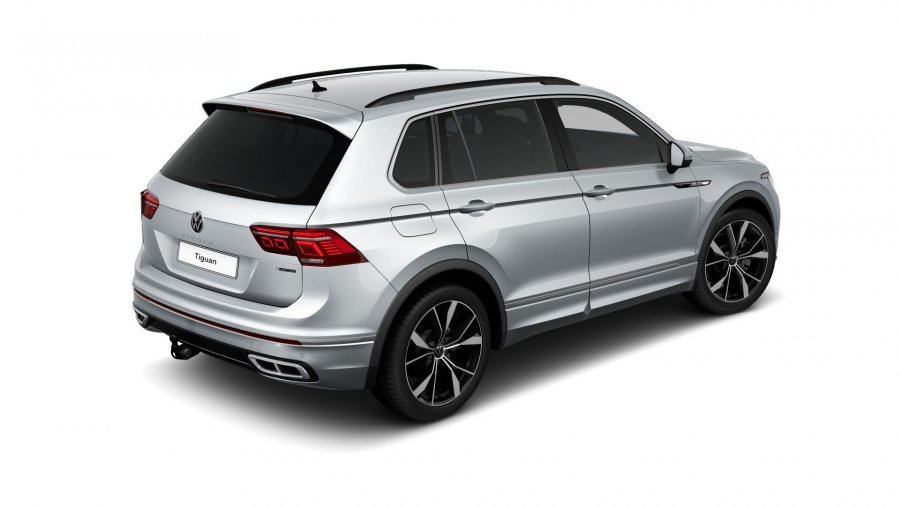 Volkswagen Tiguan, Tiguan R-Line 2,0 TDI 147 kW 4M 7DSG, barva stříbrná