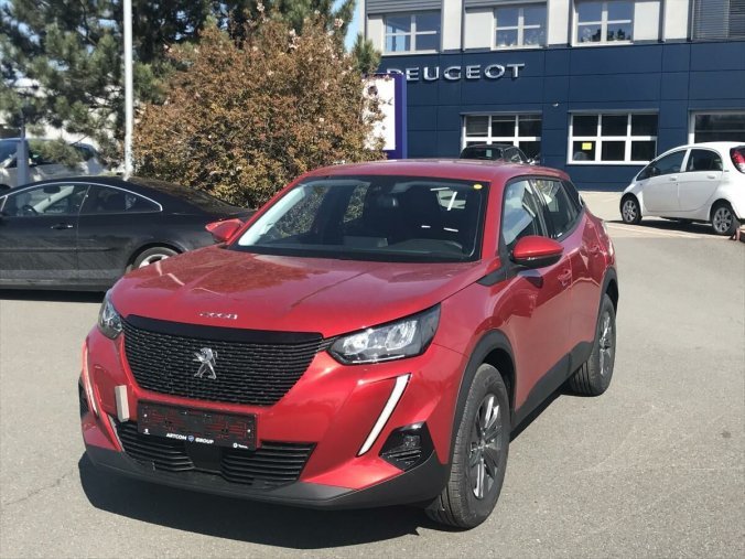 Peugeot 2008, 1.2 PureTech ACTIVE PACK 130k, barva červená