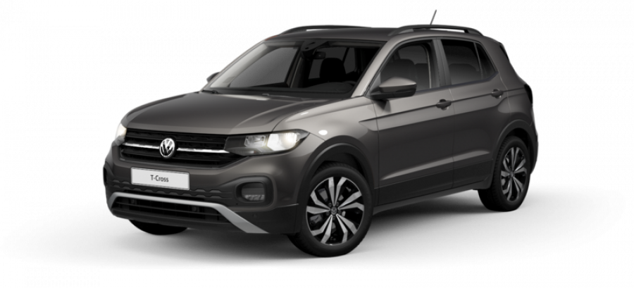 Volkswagen T-Cross, Life 1.0 TSI 70 kW 5G, barva šedá