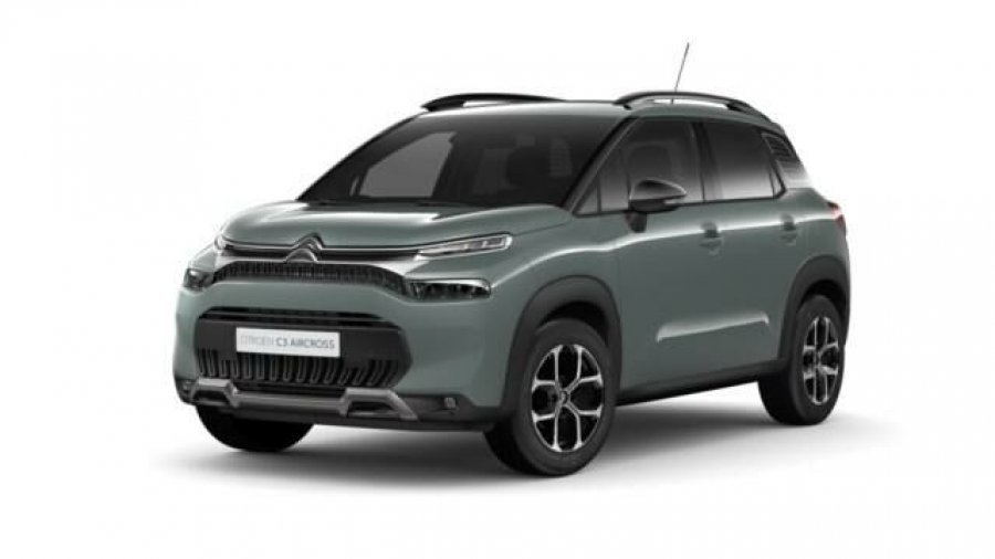 Citroën C3 Aircross, Citroën SUV C3 Aircross 1.5 BlueHDi 110S&S MAN6 SHINE, barva zelená