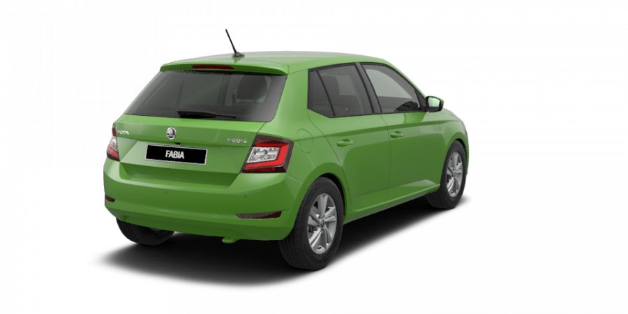 Škoda Fabia, 1,0 TSI 81 kW 6-stup. mech., barva zelená