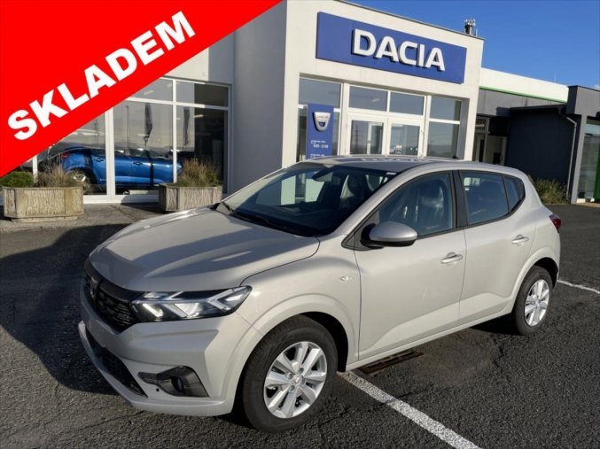 Dacia Sandero, 1,0 SCe 65  Comfort SKLADEM, barva šedá