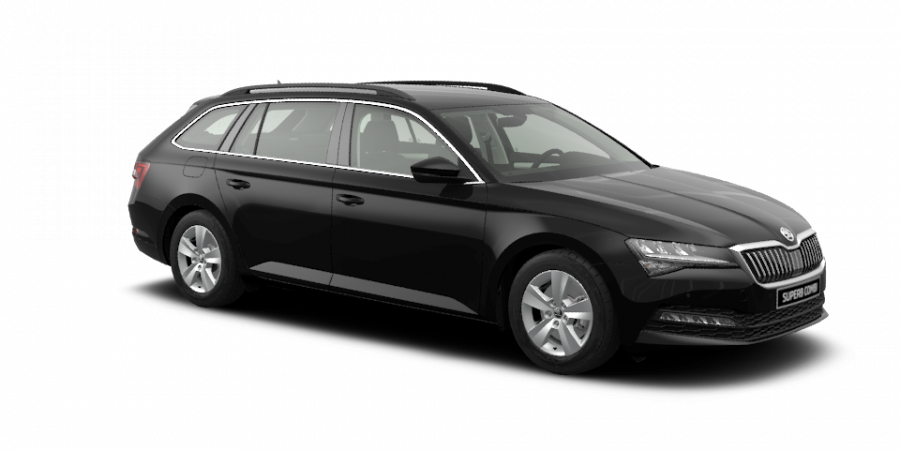 Škoda Superb, 2,0 TDI 110 kW 7-speed automat., barva černá