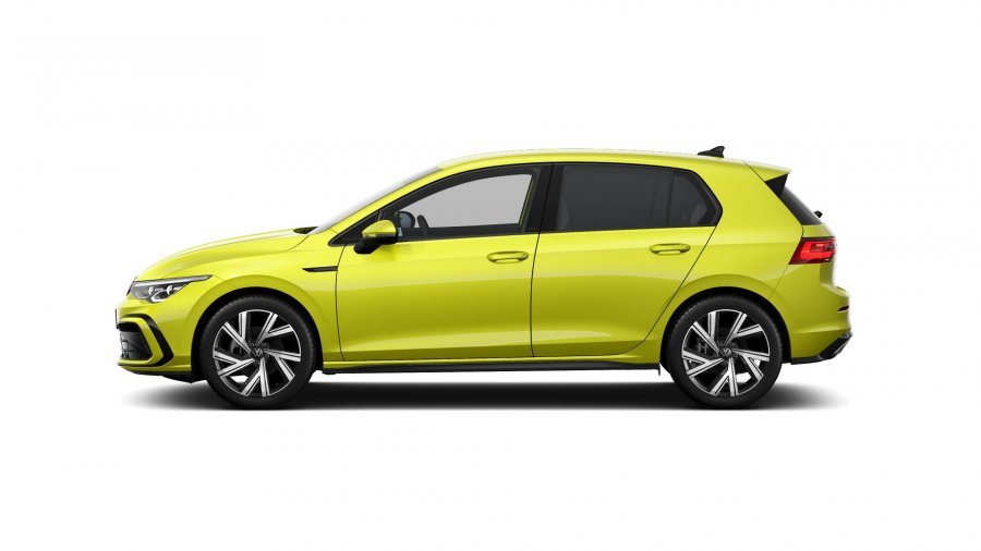 Volkswagen Golf, Golf R-line 1,5 eTSI 7DSG mHEV, barva žlutá