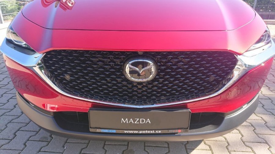 Mazda CX-30, 2.0 M/T AKCE EXCLUSIVE, barva červená